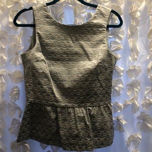 H&M peplum top